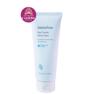 Sữa Rửa Mặt Cho Da Mụn Innisfree Bija Trouble Facial Foam 150ml
