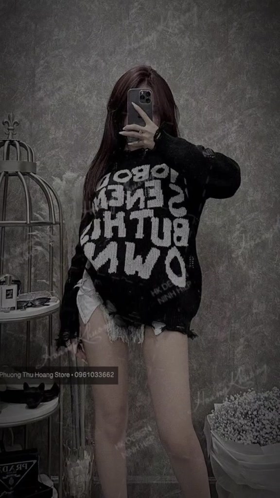 Áo Len nobody rách dày dặn đang cháy nhất đông new 2023. | BigBuy360 - bigbuy360.vn