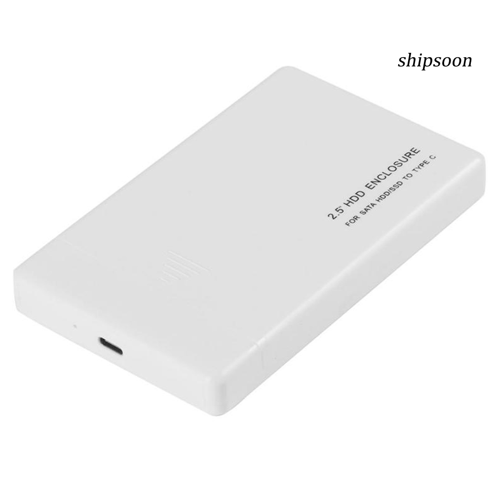 Hộp Đựng Ổ Cứng Ngoài Ssn - 6 / 10gbps 2.5inch Sata Usb 3.1 Type-C Hdd | BigBuy360 - bigbuy360.vn