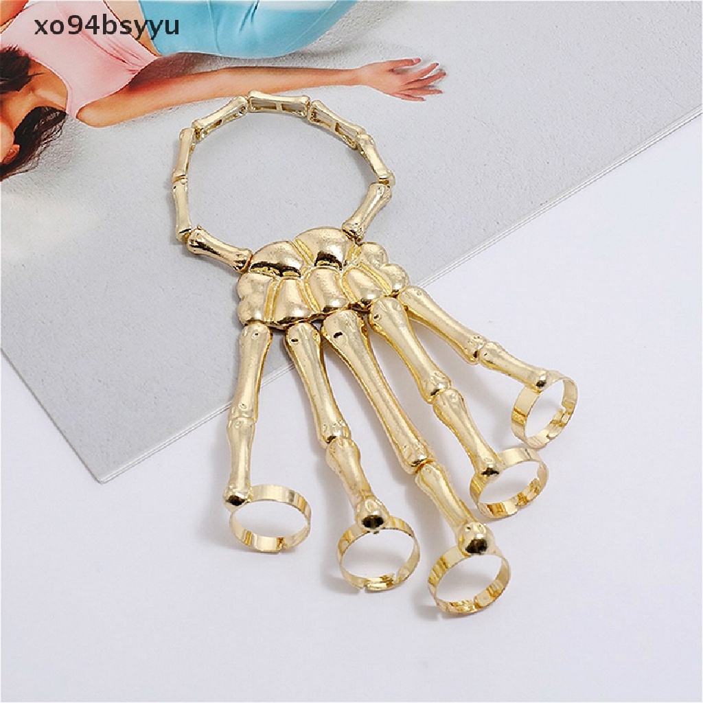 Vòng tay kiểu dáng xương bàn tay có thể điều chỉnh kích thước