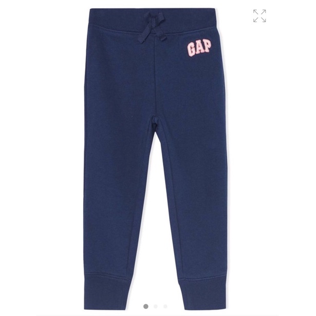 Quần nỉ jogger bé gái Baby Gap chất liệu nỉ bông siêu mịn dày dặn mặc thu đông