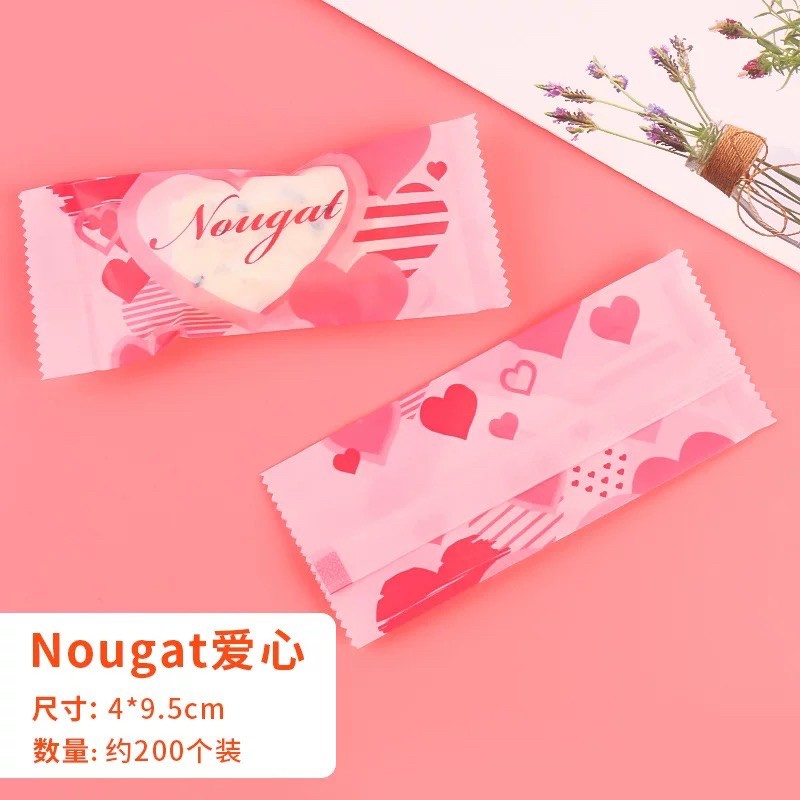 200 vỏ túi kẹo 4x9cm