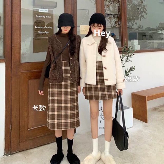 Chân váy đôi ulzzang - 9 set- Lướt phải để xem thêm