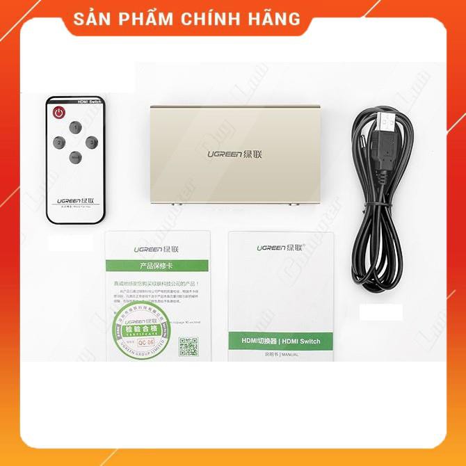 Bộ cha HDMI 3 vào 1 hỗ trợ 4K*2K UGREEN dailyphukien