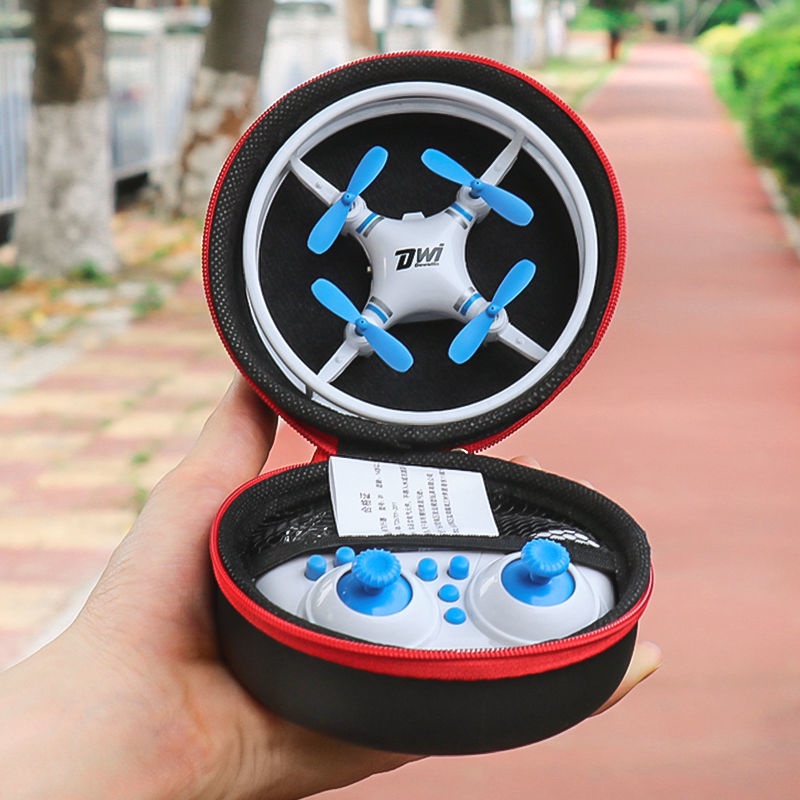 DMáy bay không người lái mini chụp ảnh trên không máy bay điều khiển từ xa máy bay đồ chơi trẻ em lưới màu đỏ của trường