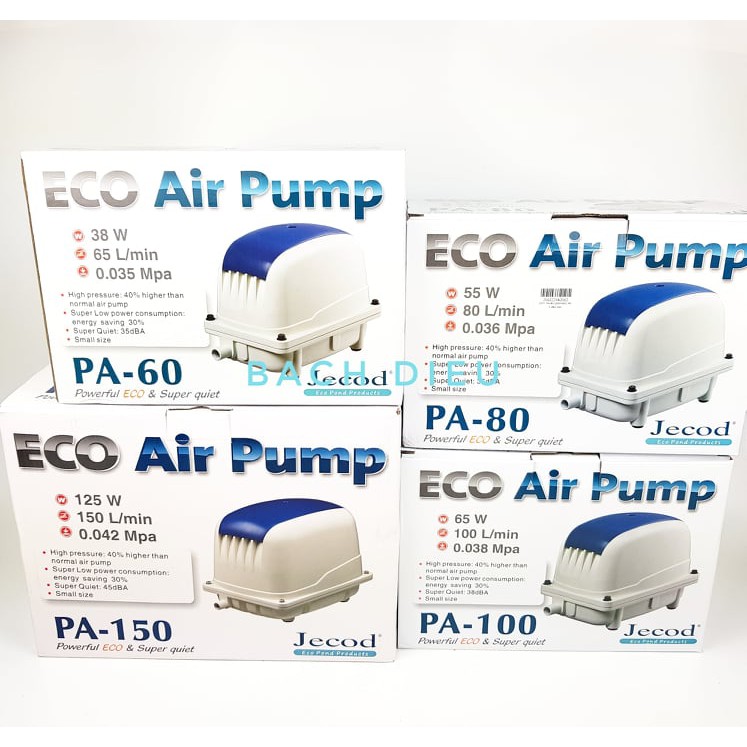 MÁY BƠM OXY HỒ KOI JECOD PA-80