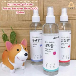 Xịt thơm quần áo 250ml Hàn Quốc