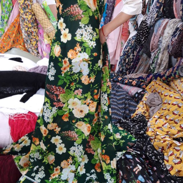 Vải von lên váy
