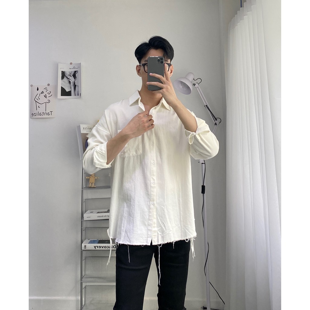 Sơ mi tay dài M1966 (hình chụp thật) | BigBuy360 - bigbuy360.vn