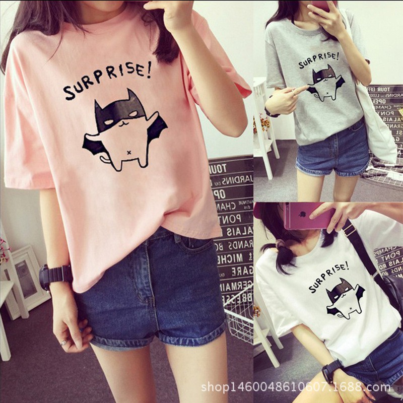 😍Freeship đơn 50k😍 Áo Thun Tay Lỡ SURPRISE - Hàng quảng châu cao cấp
