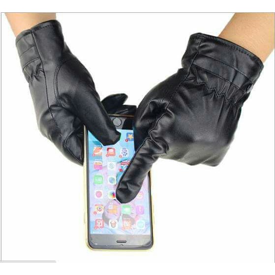 Găng tay da cảm ứng dùng trên mọi điện thoại smartphone và máy tính bảng ST2S518