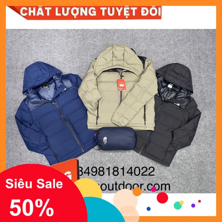 FREE Xả Hàng - Áo Phao Lông Vũ Nam The North Face -A23 new