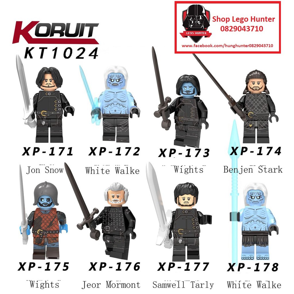 Lego Game of Throne Trò chơi vương quyền KT 1024