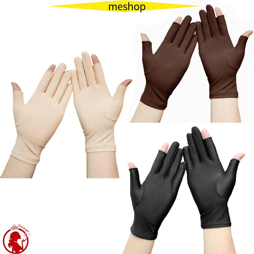 Găng tay hở hai ngón thể thao co giãn có thể chạm được màn hình thoáng khí mùa hè nhiều màu sắc