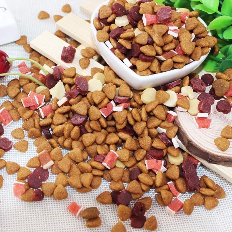 Thức ăn khô cho chó Captain vị phomai, bò, cá hồi và chà bông