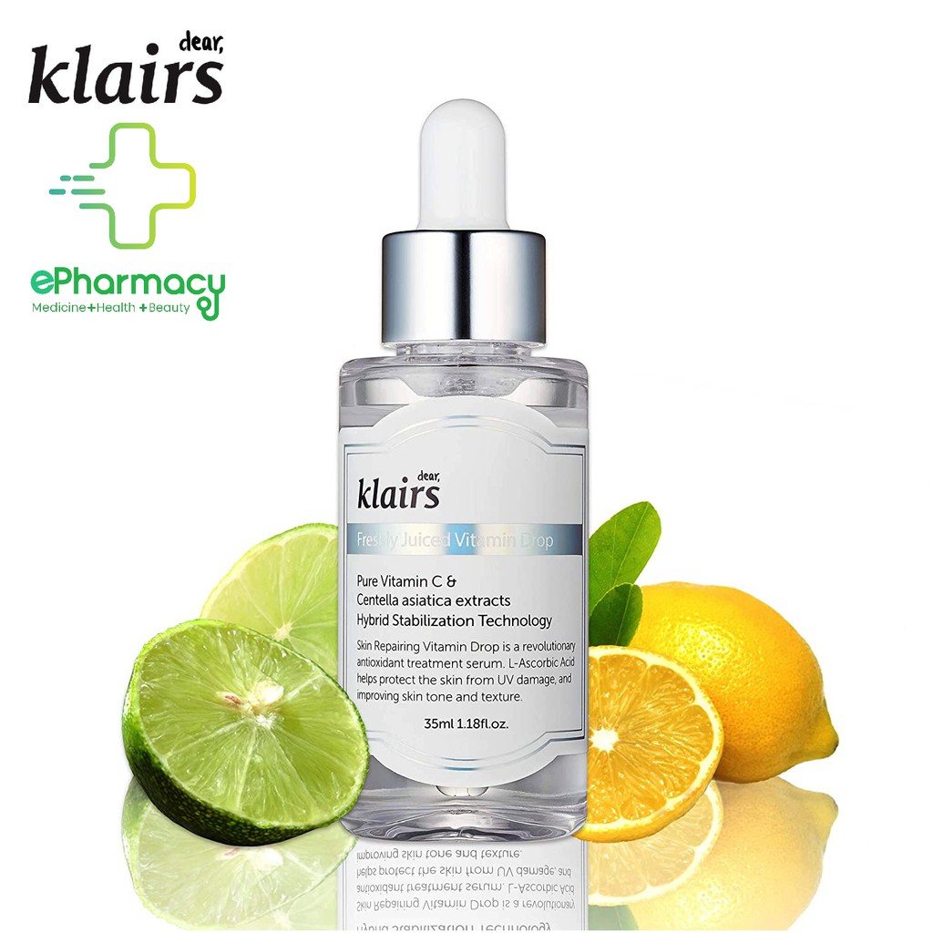 Serum Klairs Vitamin C Trắng Da - Klairs Serum Vitamin C Freshly Juiced Vitamin Drop 35ml