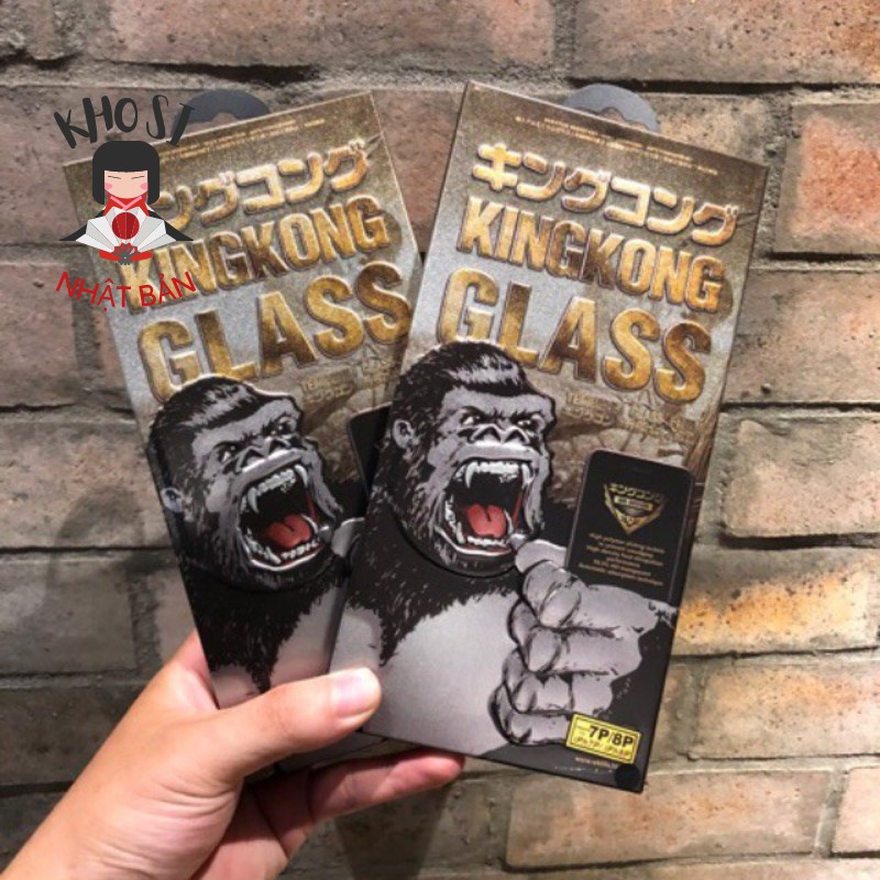 Kính Cường Lực King Kong Cho Iphone 6/6s/7/7/plus/8plus/x/ Xs Max/11/11pro/11promax Full Màn Siêu Chống Va Đập
