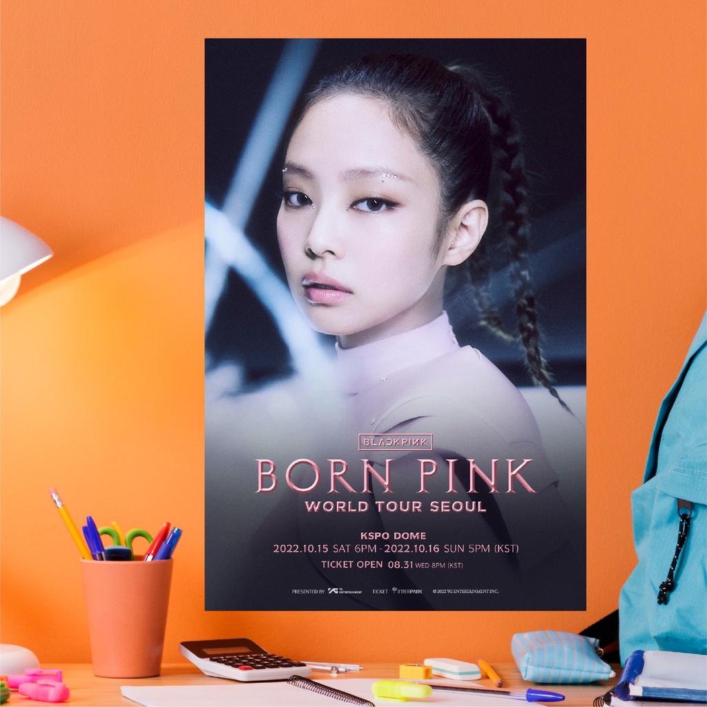 Sét 4 Poster Blackpink Born Pink