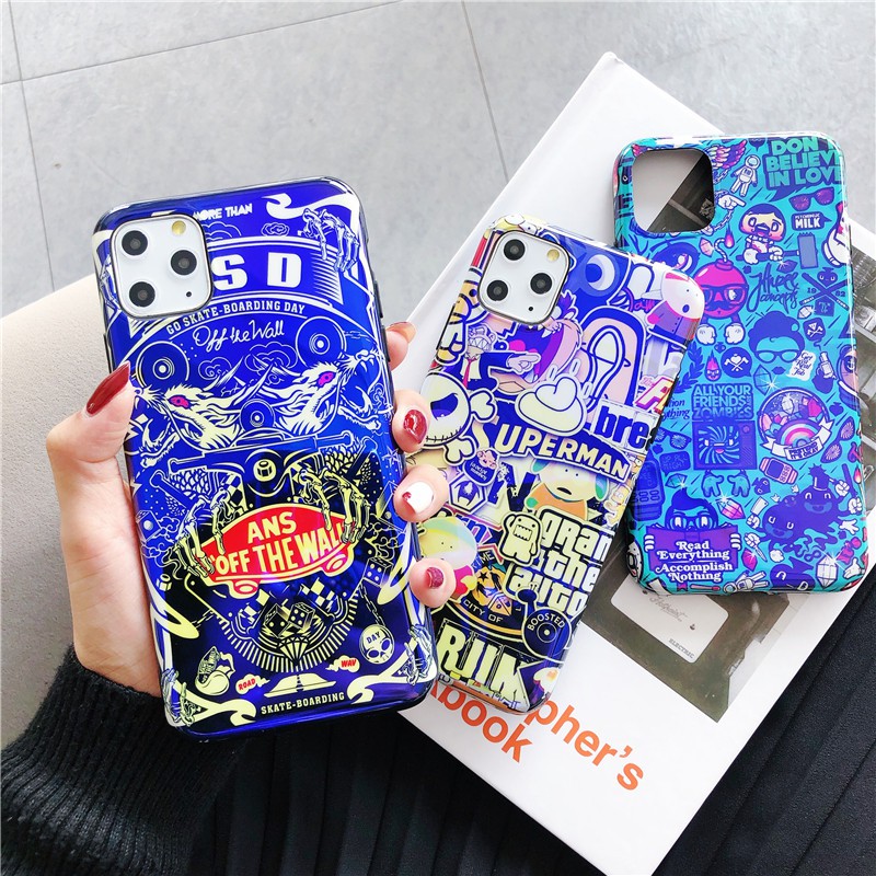 Ốp lưng hoạ tiết sáng tạo dành cho iPhone 6/6s plus 7/8 plus X/Xs Max/XR 11Pro max | BigBuy360 - bigbuy360.vn