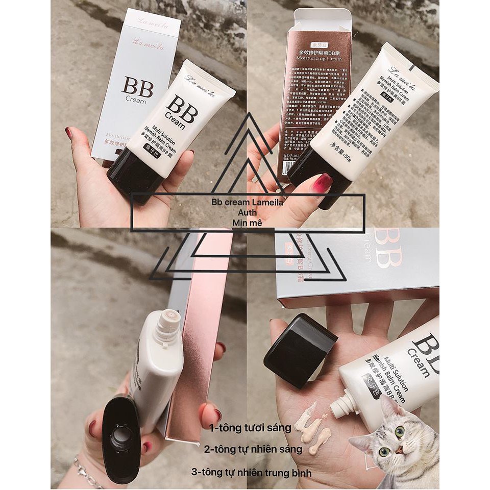 🦄 KEM NỀN BB CREAM 3IN1 LAMIELA HỒNG makeup foudation mỏng nhẹ căng bóng trang điểm nhanh nội địa sỉ tốt NGỰA BEAUTY | BigBuy360 - bigbuy360.vn