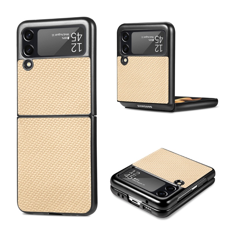 Ốp Điện Thoại PC Cứng Siêu Mỏng Sang Trọng Chống Sốc Cho Samsung Galaxy Z Flip 3