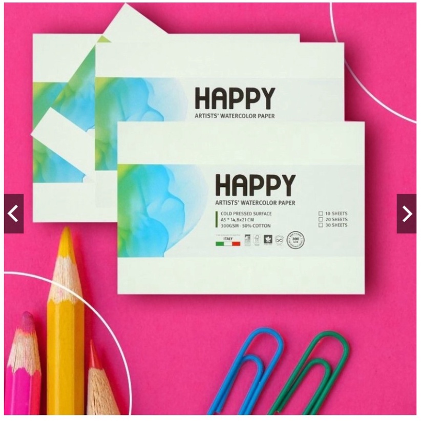 Giấy Happy A4;A5(300gms)