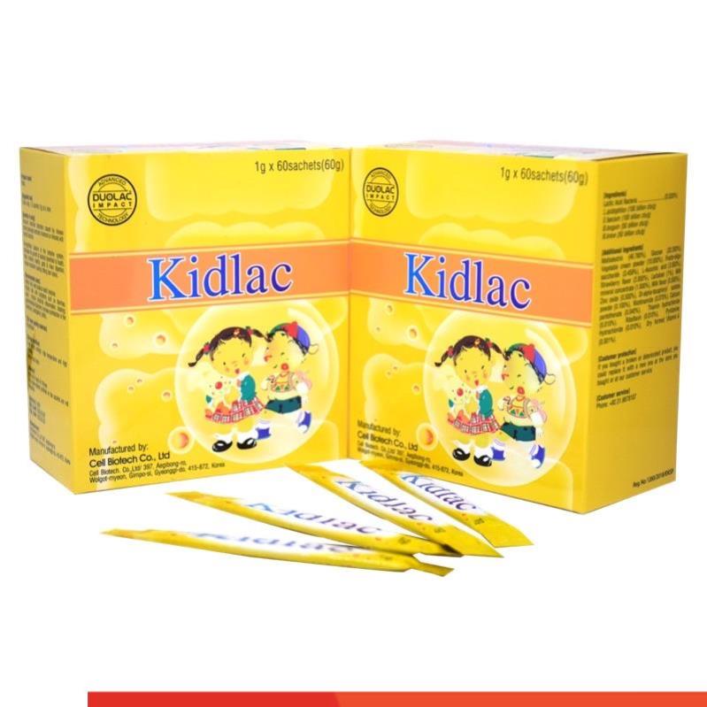 Men vi sinh hỗ trợ tiêu hóa cho trẻ Kidlac BCA