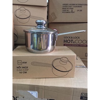 👍🧸 quánh inox 3 đáy fivertar size 16cm 👍👍