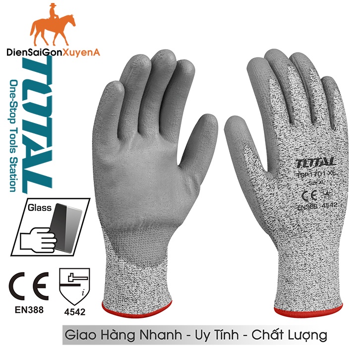 TOTAL GĂNG TAY CÁCH ĐIỆN TRỞ TOTAL TSP1701-XL - ĐIỆN SÀI GÒN XUYÊN Á