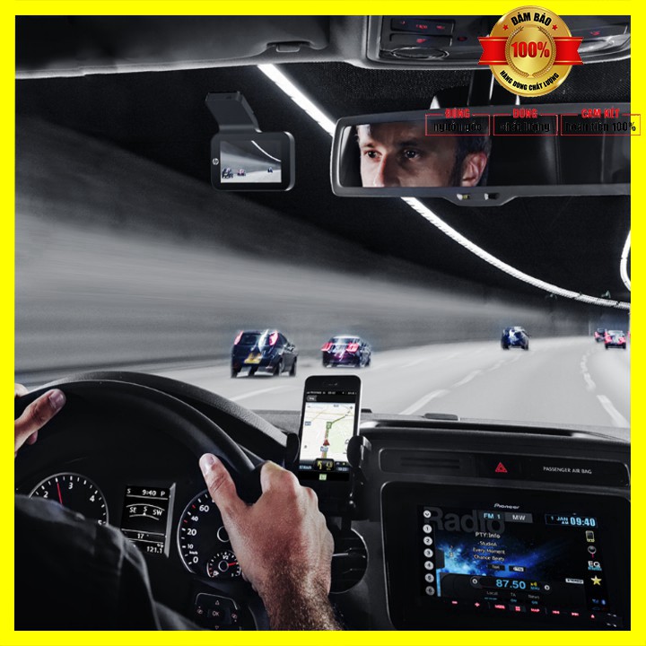 [ Bảo Hành 12 tháng] Camera hành trình ô tô, xe hơi thương hiệu HP f960x tích hợp Wifi định vị GPS
