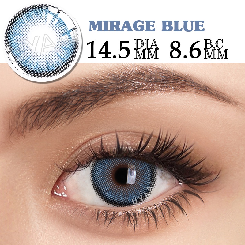 1 Cặp Kính Mắt 14.5mm 0.75--8.00 Độ Tự Nhiên