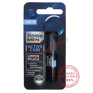Son dưỡng môi Balea MEN Lippenpflege LSF 15 dành cho Nam - Hàng Đức