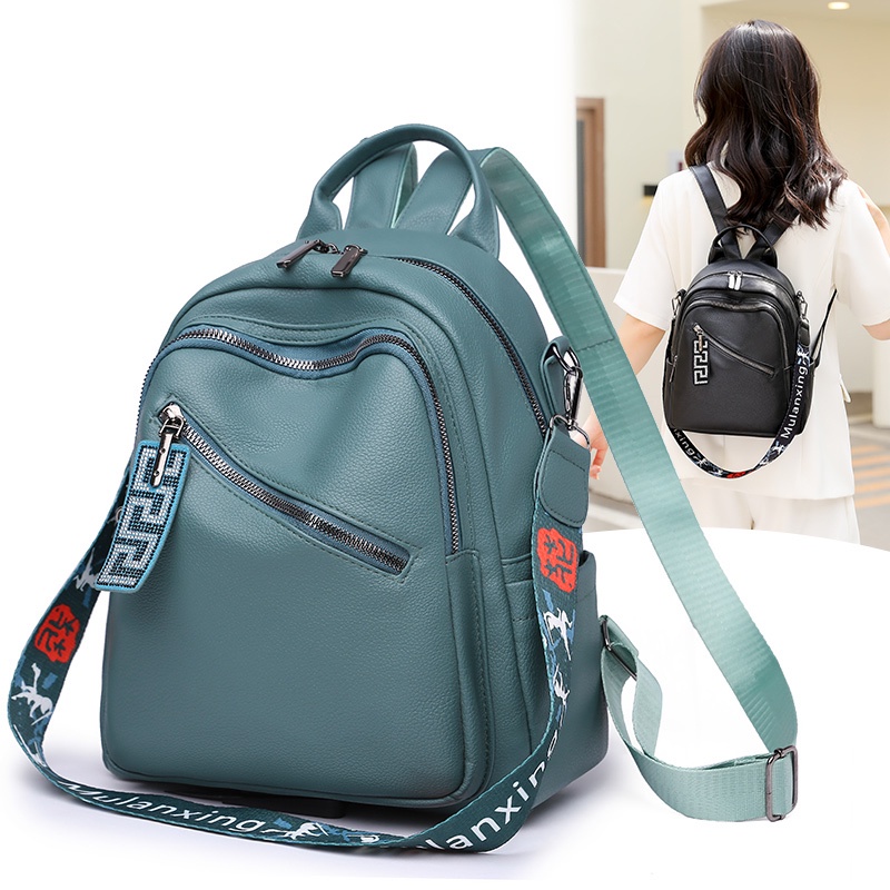 Ba Lô Da Mềm Thời Trang Dành Cho Nữ