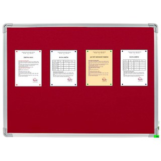 Bảng ghim nỉ ghim thông tin 60x80cm (Tặng 35 chiếc đinh ghim ngũ sắc)