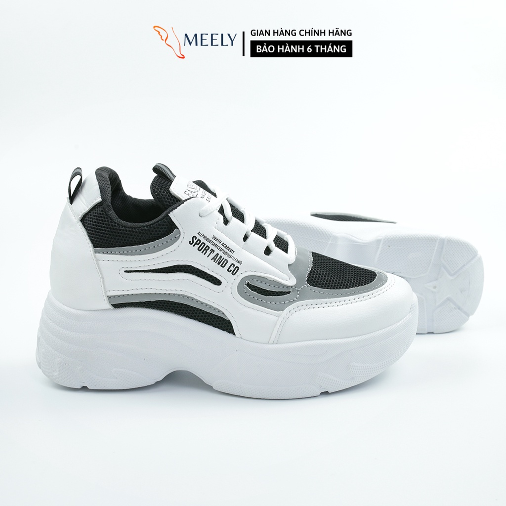 Giày Thể Thao Nữ Đế Cao MEELY Kiểu Sneaker Dáng Cao - AP210