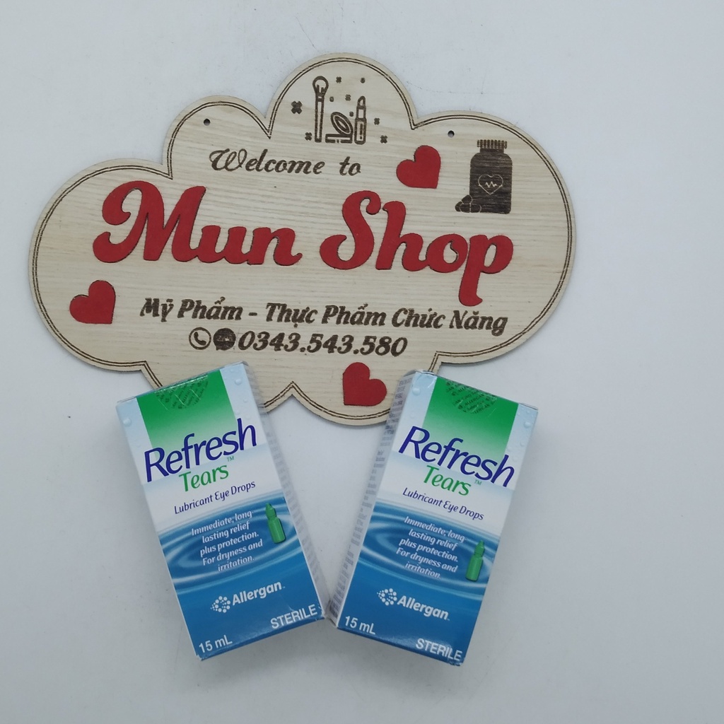 Nhỏ mắt Refresh Tears Lubricant Eye Drops chai 15ml