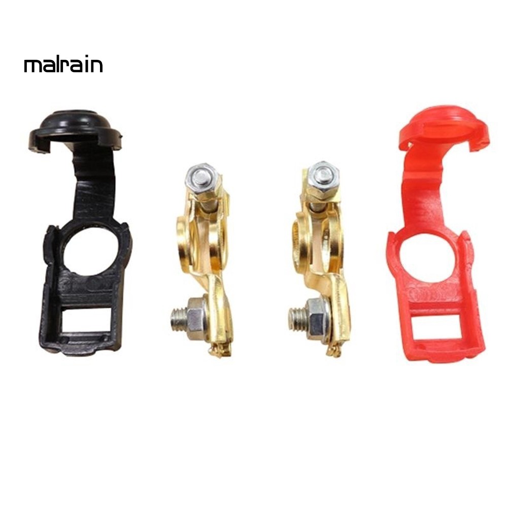 Bộ 2 Kẹp Ắc Quy Cho Xe Hơi / Tàu Thuyền / Xe Tải