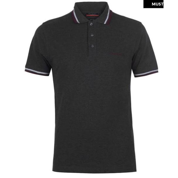 (có sẵn) nhiều mẫu áo thun nam Pierre Cardin UK có cổ cao cấp săn sale 70% từ Sportsdirect.com London , hình chụp thật ་