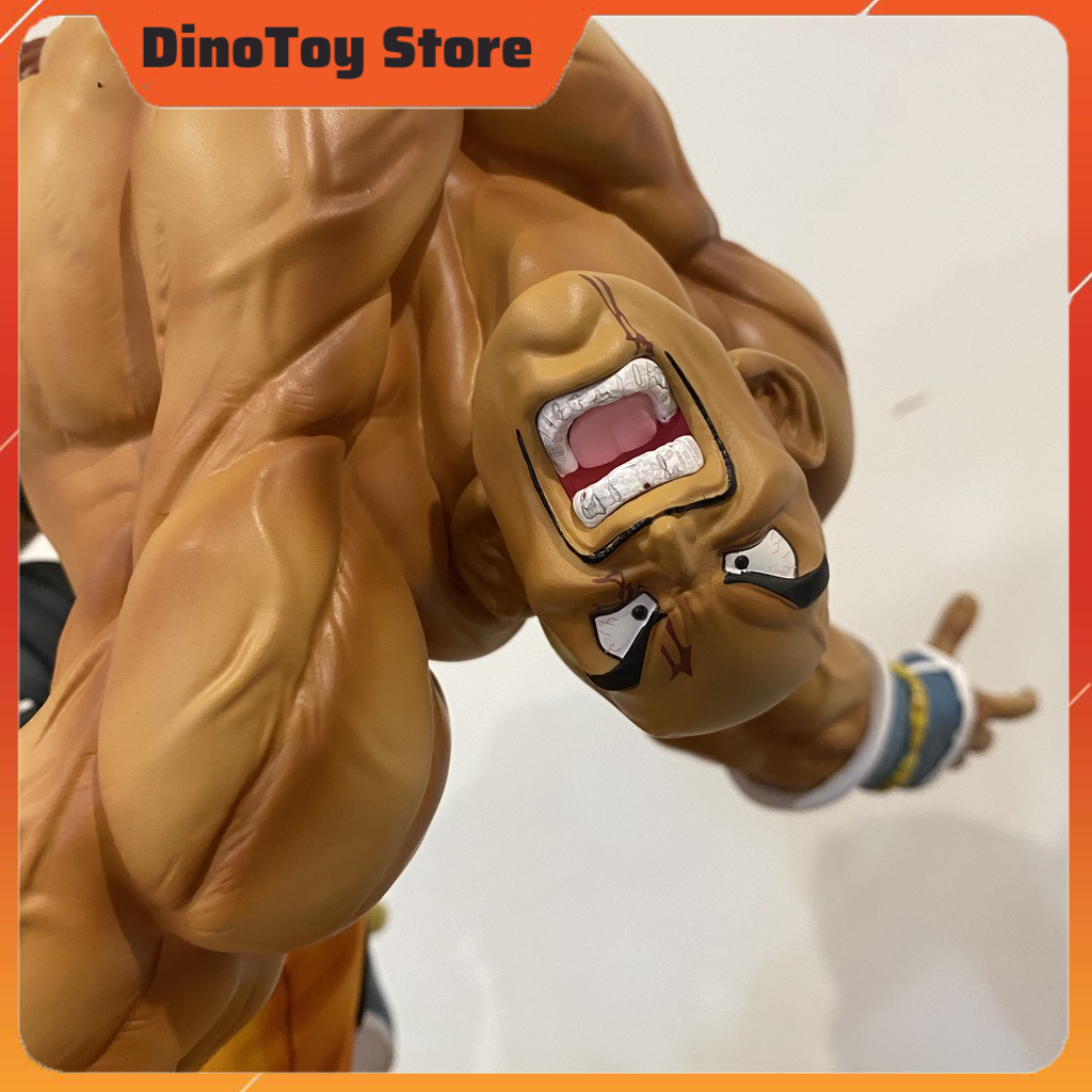 Mô hình SonGoku vs Nappa cực nét cao 43cm - dragonball