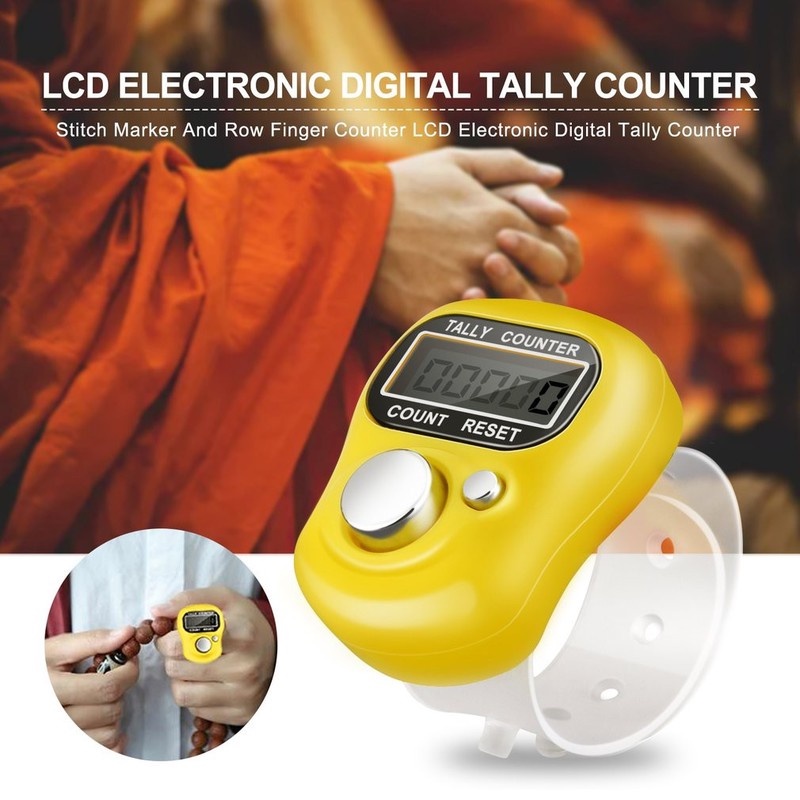 [Top Selection] Máy Đếm Số Kỹ Thuật Số Điện Tử Dạ Quang Đếm Số Lần Có Đèn LED