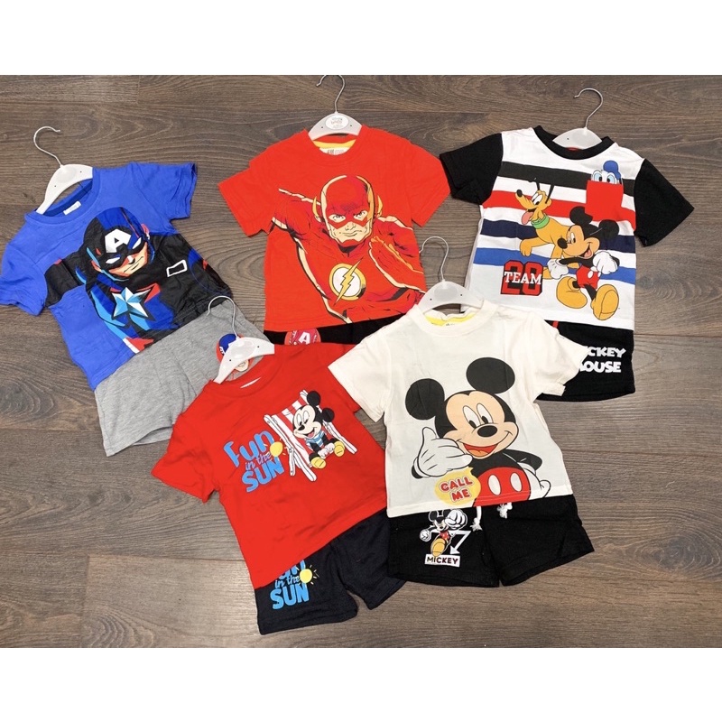 Bộ short Disney, siêu anh hùng bé trai-MS91