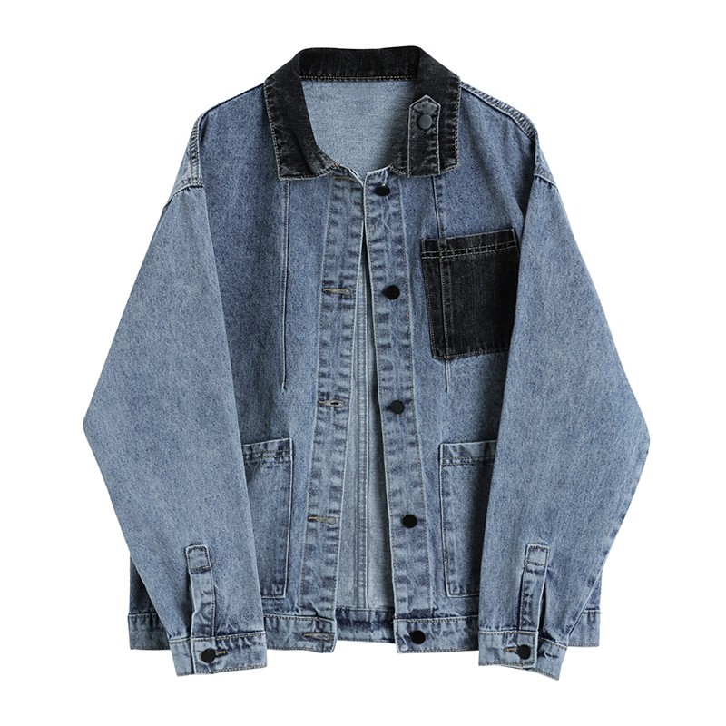 Áo khoác jeans - Jacket oversize denim unisex