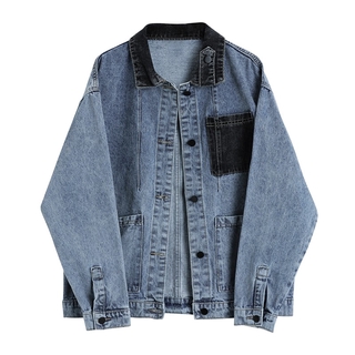 Áo khoác jeans - Jacket oversize denim unisex (ảnh thật ở cuối)
