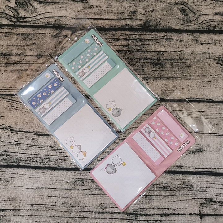 HCM - Tệp giấy note và bookmark thỏ Molang dễ thương