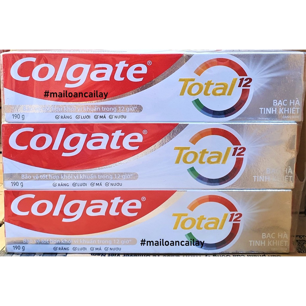 Kem đánh răng Colgate MaxFresh TOTAL 190g