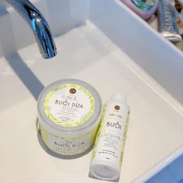 Dầu gội bưởi MACCADIN+ Gel ủ bưởi dừa ARGAN