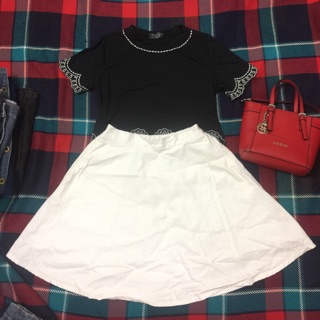 Áo crotop topshop
