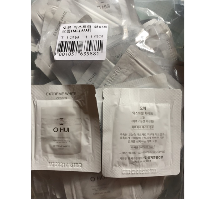 Kem trắng da và chống lão hóa. OHUI Extreme White Cream