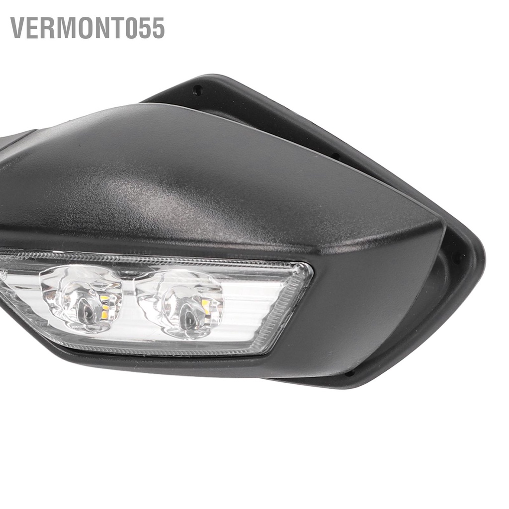 Có thể bán buôn Gương chiếu hậu xe máy có đèn xi nhan LED thay thế cho NINJA ZX10R 2011‑2015 Vermont055 Hàng giao ngay