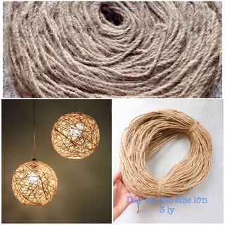 1 CUỘN DÂY CÓI THÔ 50m SIZE LỚN 3 ly